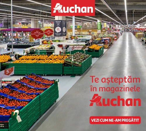 Cumpărături în deplină siguranță la Auchan